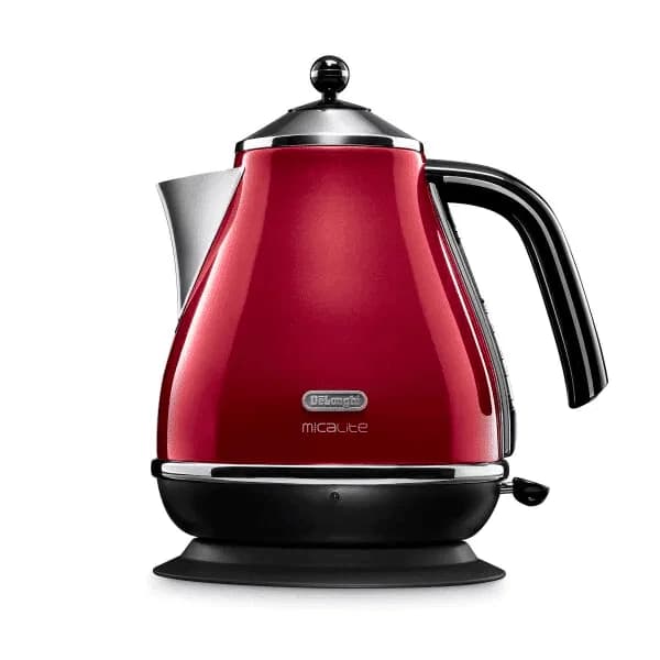 De’Longhi Icona Micalite 3000W Electric Kettle | Red