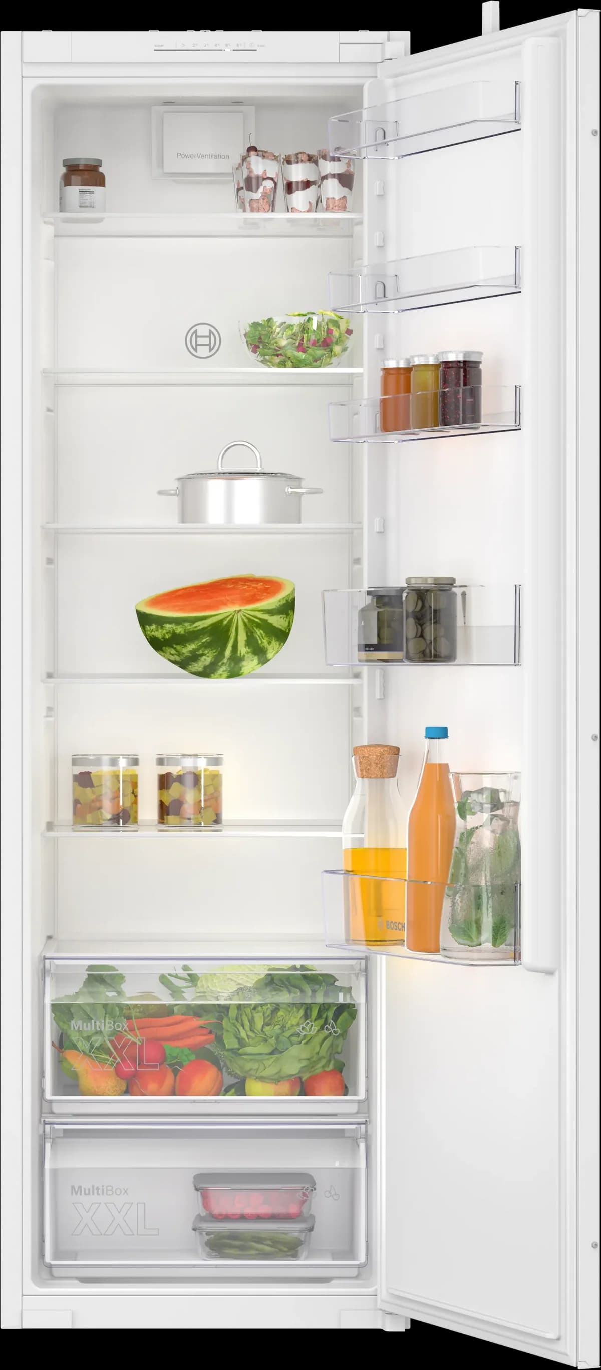 Bosch Series 2 Built-In Tall Larder Fridge 177cm | KIR81NSE0G