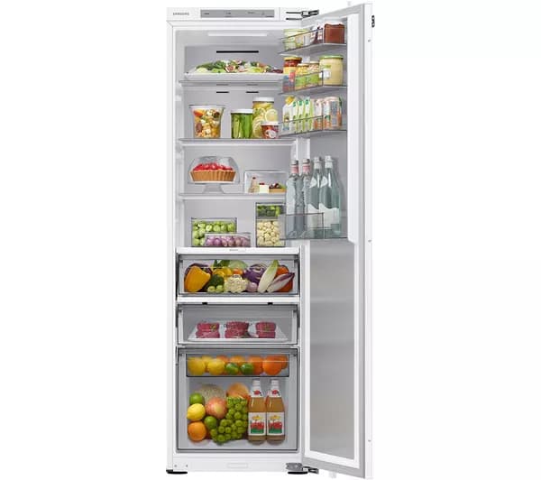 SAMSUNG SpaceMax BRR29723EWW Integrated Fridge - Fixed Hinge