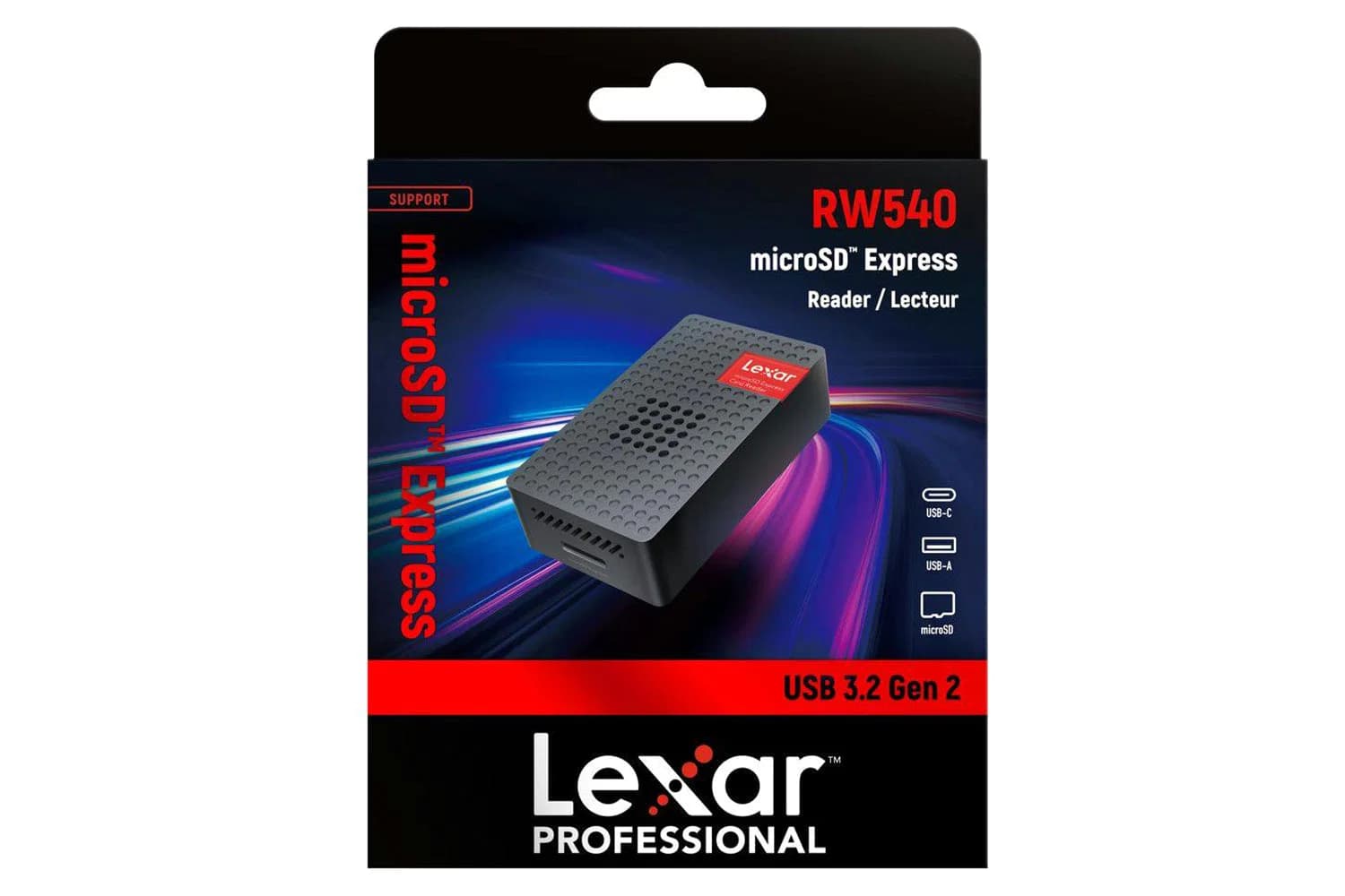 Lexar microSDXC Express Card Reader USB 3.2 Gen 2