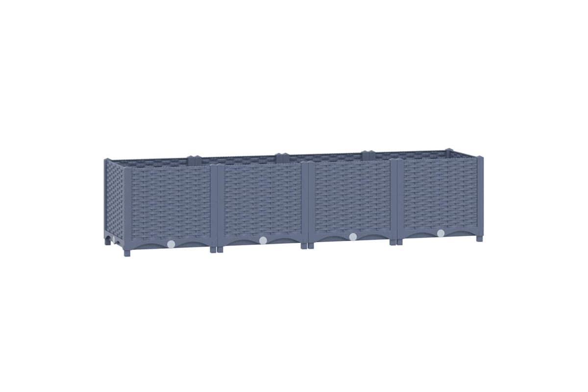 vidaXL Raised Bed 160x40x38cm Polypropylene