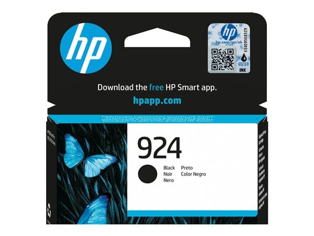 HP - 924 - black - original - Officejet - ink cartridge