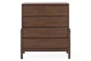 Bella Chest of Drawer | 4 Drawer | Deep Brown