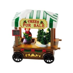 Christmas Tree Stall Musical Decoration 13cm