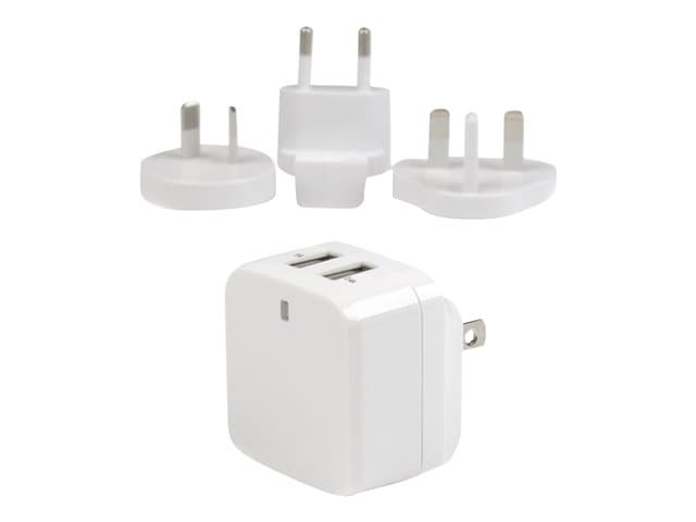 Startech Dual Port USB Wall Charger 17W/3.4A