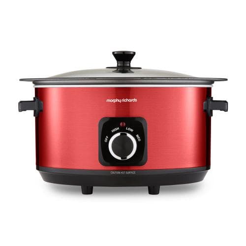 MORPHY 6.5l Red Slow Cooker...
