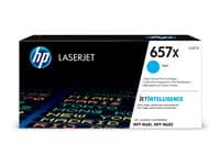 HP - 657X - High Yield - cyan - original - LaserJet - toner cartridge (CF471X)