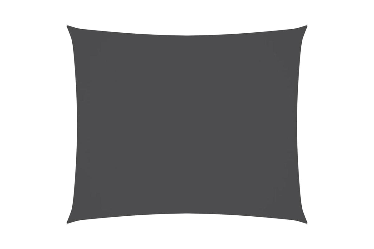 Vidaxl 135096 Sunshade Sail Oxford Fabric Rectangular 2.5x3.5 M Anthracite