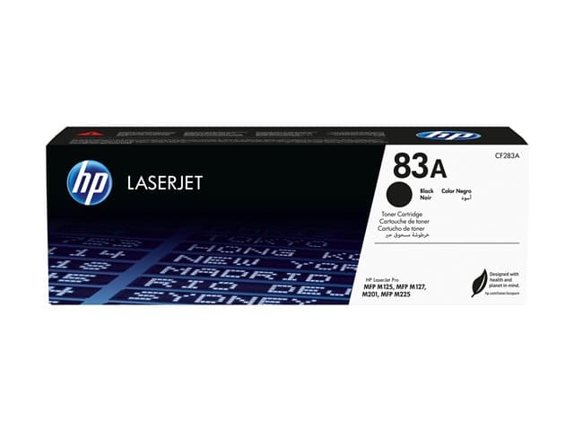 HP - 83A - black - original - LaserJet - toner cartridge (CF283A)