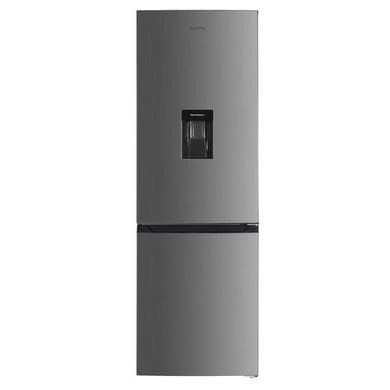electriQ 291 Litre 60/40 Freestanding Fridge Freezer - Total No Frost in Stainless Steel