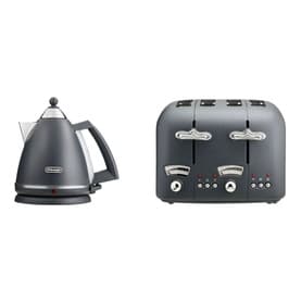 Argento Silva Kettle & Toaster Set