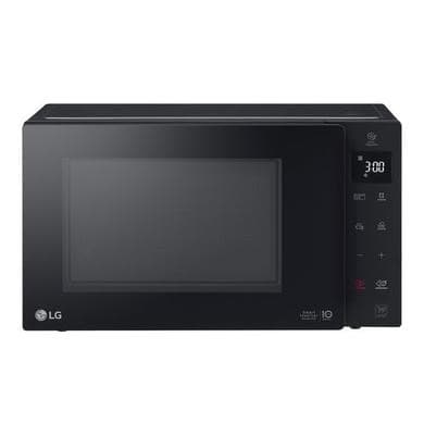 LG MH6336GIB 23L 1000W NeoChef Microwave Oven with Grill – Black  Smart Inverter Technology Grill Function Even Cooking & Fast Defrost Countertop Microwave for Modern Kitchens