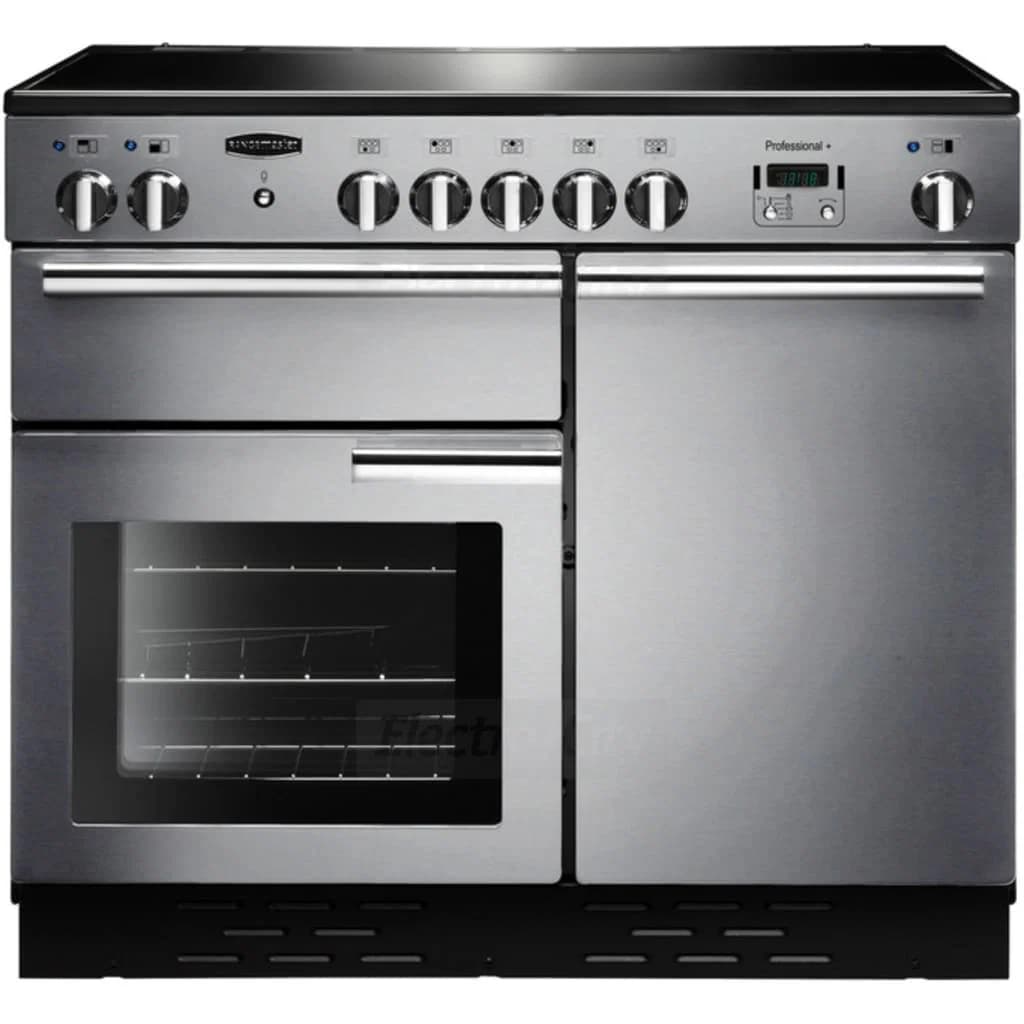 Rangemaster Professional Plus 100cm Electric Induction Range Cooker | Stainless Steel