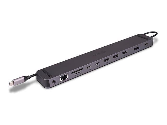 Lindy - DST-Mini XT 810 - docking station - USB-C 3.2 Gen 1 / Thunderbolt 3 / Thunderbolt 4 - HDMI, DP - 1GbE