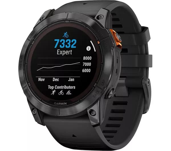 GARMIN Fenix 7X Pro Solar Smart Watch - Black