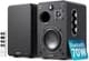 Majority D70X Powered Bluetooth Bookshelf Speakers – 70W | HDMI ARC | Optical | Black | 1000003080