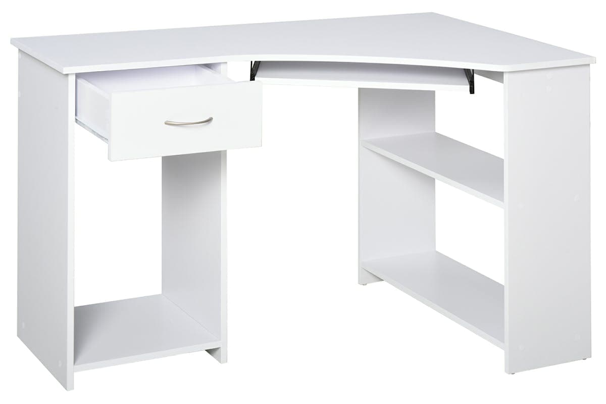 Homcom Home Office Computer Desk | White