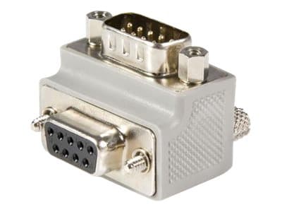 STARTECH.COM - StarTech Right Angle DB9 to DB9 Serial Cable Adapter Type 1 - M/F - Serial adapter - DB-9 (M) to DB-9 (F) - GC99MFRA1 - serial adapter - DB-9 to DB-9