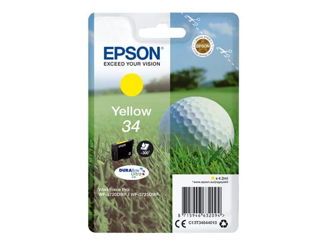 EPSON - 34 - yellow - original - ink cartridge