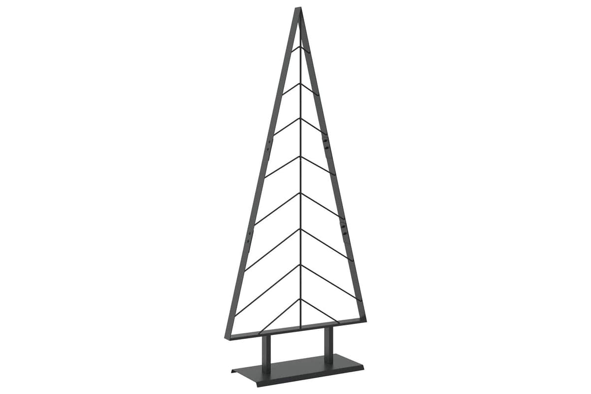 Vidaxl Metal Christmas Tree With Triangle Stand Kuopio 150 Cm Steel