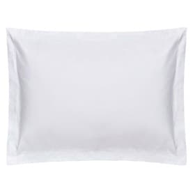 Egyptian Cotton 400 Thread Count Oxford Pillowcase White