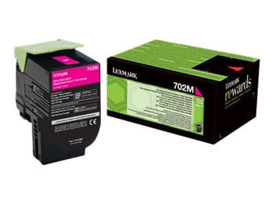 LEXMARK - 702M - magenta - original - toner cartridge - LCCP, LRP