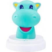 Alecto A003990 SILLY HIPPO LED Night Light - Hippo - Blue