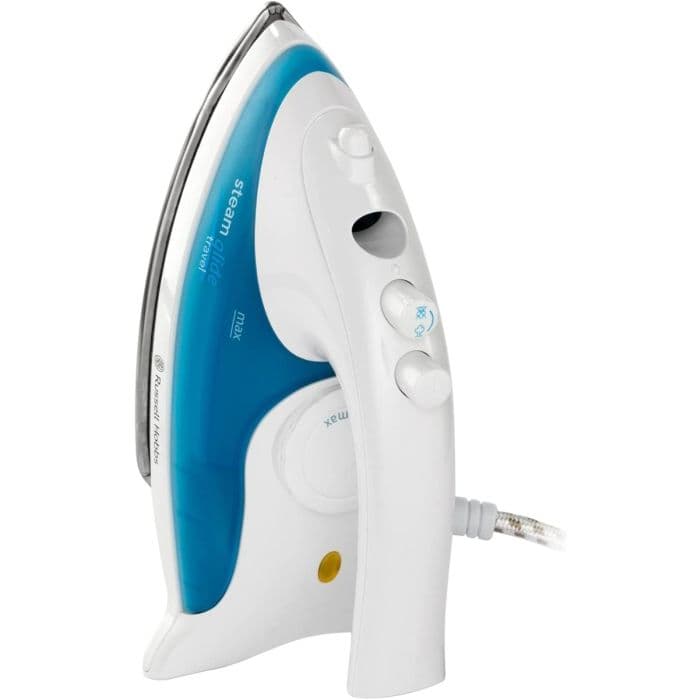 Russell Hobbs 22470, 760W, Travel Iron, White/Blue