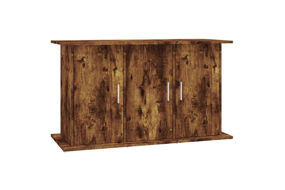 Vidaxl Aquarium Stand Smoked Oak 101x41x58 Cm Engineered Wood