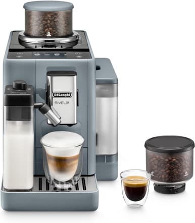 DeLonghi Rivelia Bean to Cup Coffee Machine - Pebble Grey | EXAM440.55.G