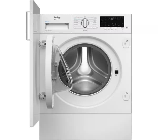BEKO Pro WTIK94121F Integrated WiFi-enabled 9 kg 1400 Spin Washing Machine - White