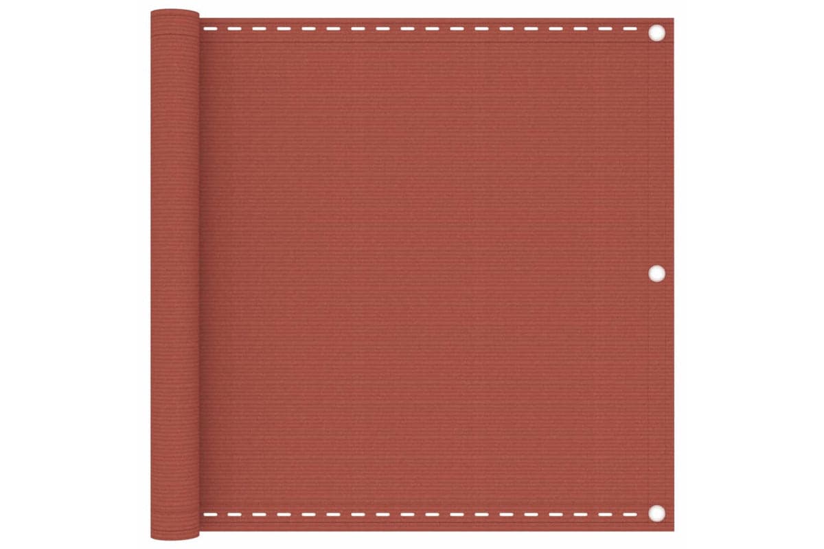vidaXL 310948 Balcony Screen Terracotta 90x300cm Hdpe