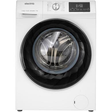 electriQ 12kg 1400rpm Washing Machine - White