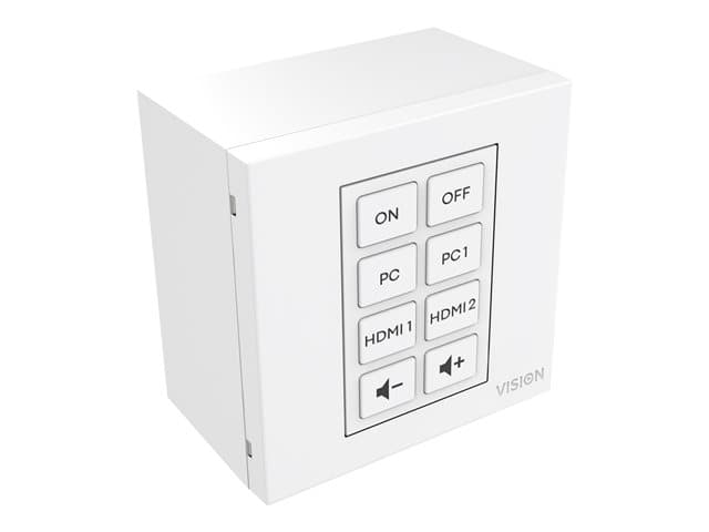 VISION - Techconnect TC3-CTL/2 - Control module - 1 gang - white