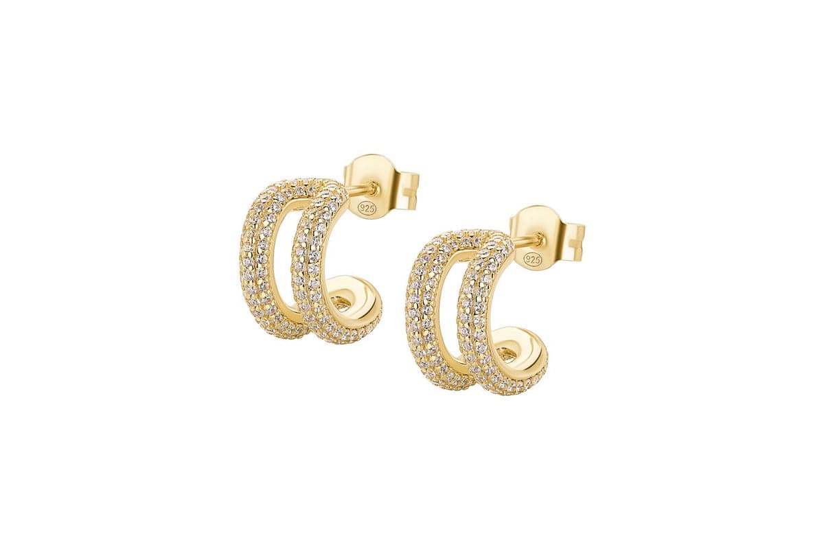 Rosato Rzbi73 - Exquisite Rosato Bianca Single Yellow Gold Earring In Fashion, Jewellery, Earrings Category
