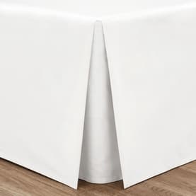 Easy Iron Base Valance Sheet White
