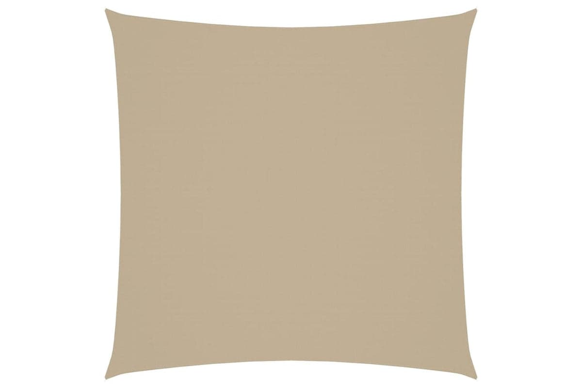 Vidaxl 135142 Sunshade Sail Oxford Fabric Square 6x6 M Beige