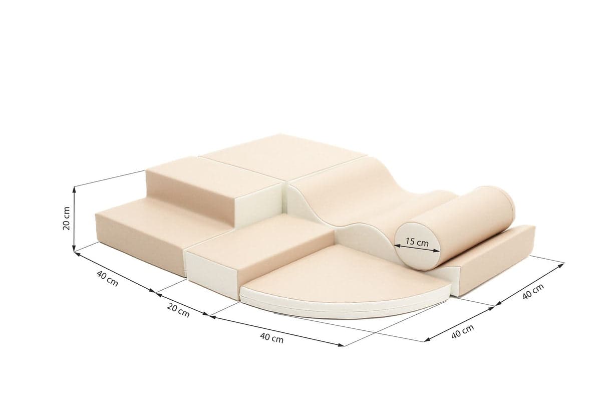 Iglu Soft Play Shapes, Kids Foam Blocks, Creative Fun And Educational Toy