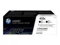 HP - 410X - 2-pack - High Yield - black - original - LaserJet - toner cartridge (CF410XD)