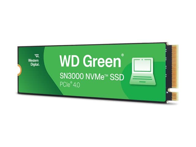 SANDISK - WD Green SN3000 WDS500G4G0E-00CPS0 - SSD - 500 GB - internal - M.2 2280 - PCIe 4.0 x4 (NVMe)