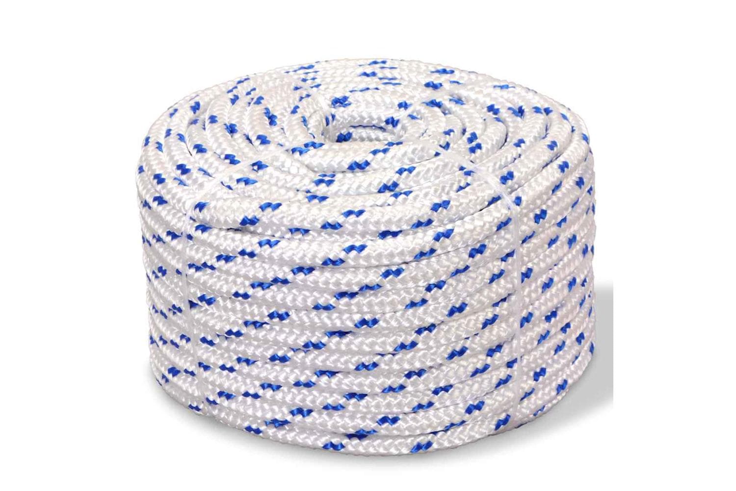 vidaXL 91281 Marine Rope Polypropylene 10mm 50 M White