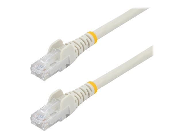 STARTECH.COM - Startech 1m CAT6 Ethernet Cable, 10 Gigabit Snagless RJ45 650MHz 100W PoE Patch Cord, CAT 6 10GbE UTP Network Cable w/Strain Relief, White, Wiring is UL Certified/TIA - Category 6 - 24AWG (N6PATC1MWH) - patch cable - 1 m - white