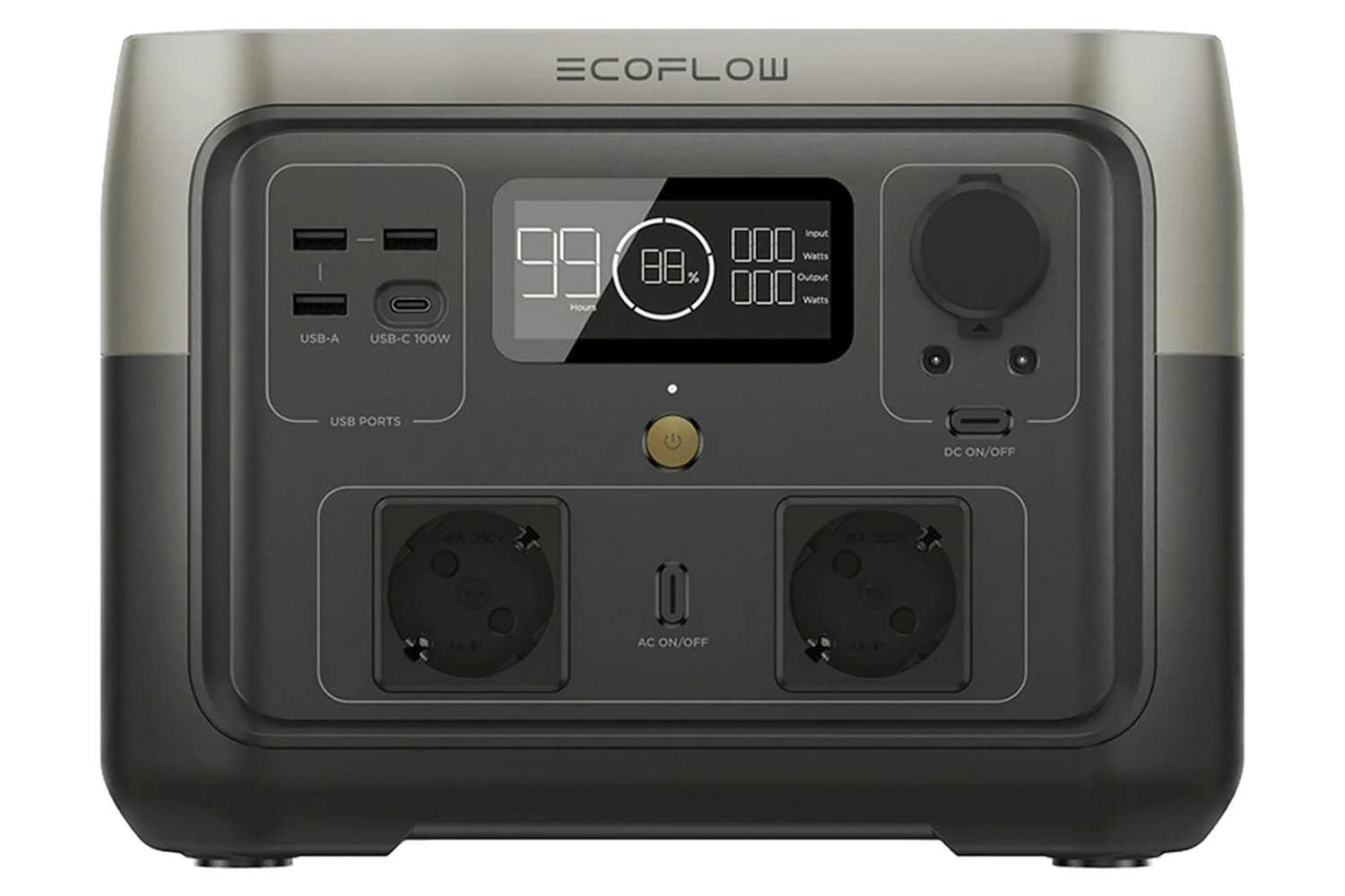 EcoFlow River 2 Max Portable Power Station | ZMR610-B-UK