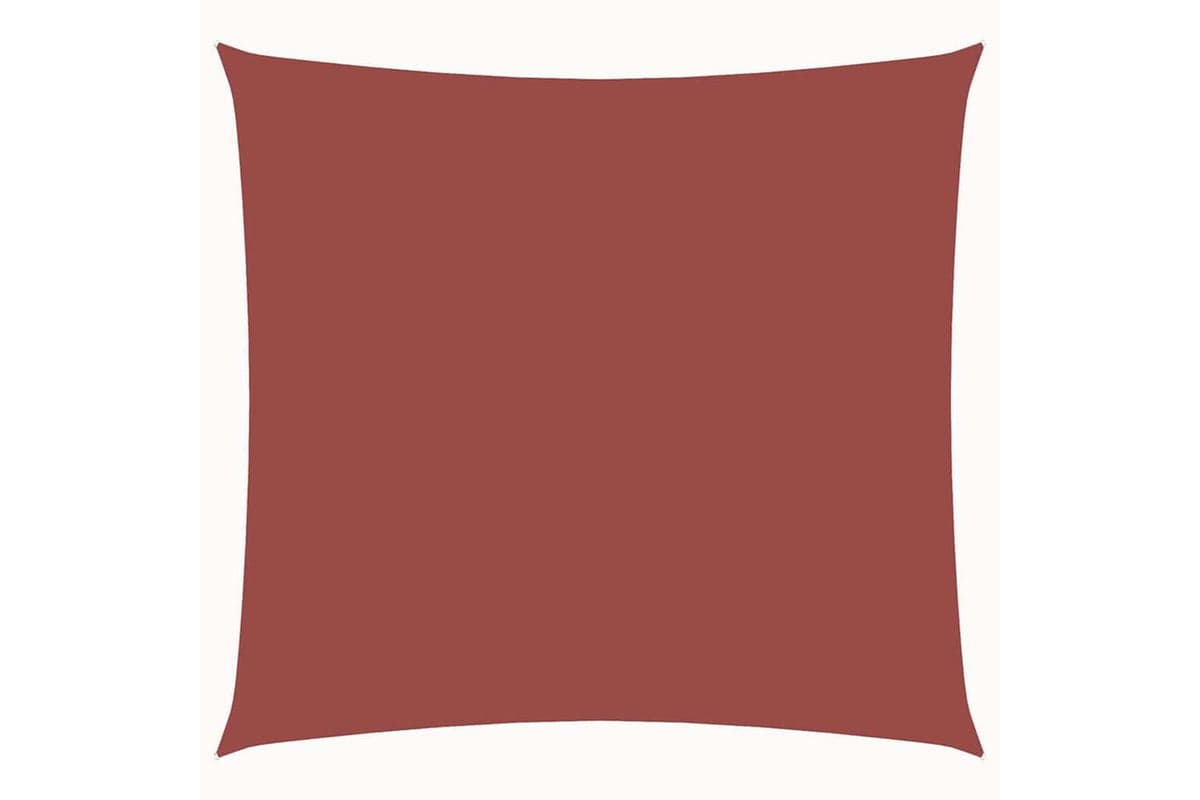 Vidaxl 135357 Sunshade Sail Oxford Fabric Square 3x3 M Terracotta
