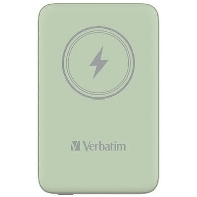 Verbatim Charge ´n´ Go 10000mAh Magnetic Wireless Power Bank Green