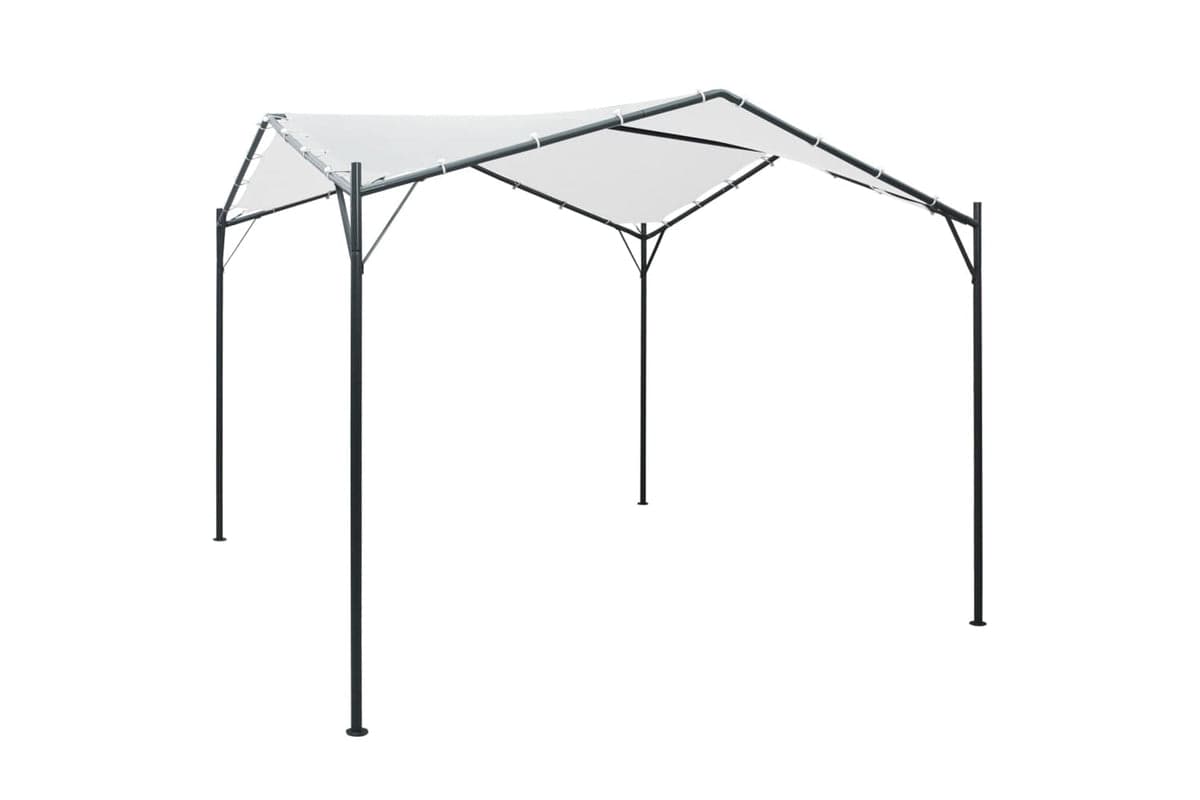 Vidaxl 312235 Gazebo 3x3x2.6 M White