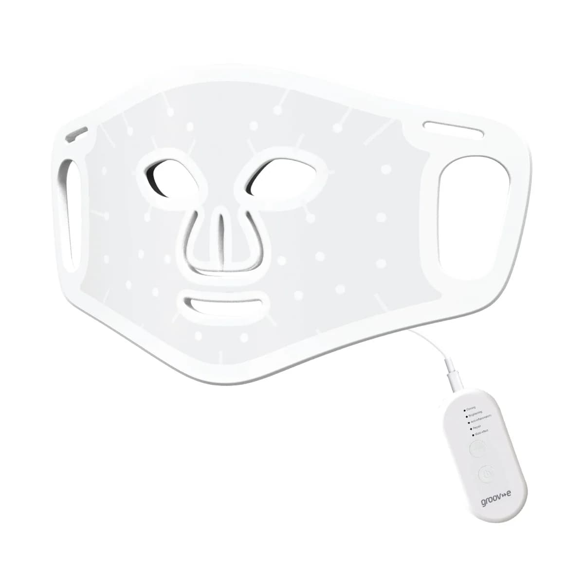 Groov-e Beauty 102-LED Light Therapy Face Mask | GVWB02
