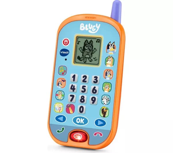 VTECH Bluey Ring Ring Phone - Blue & Orange