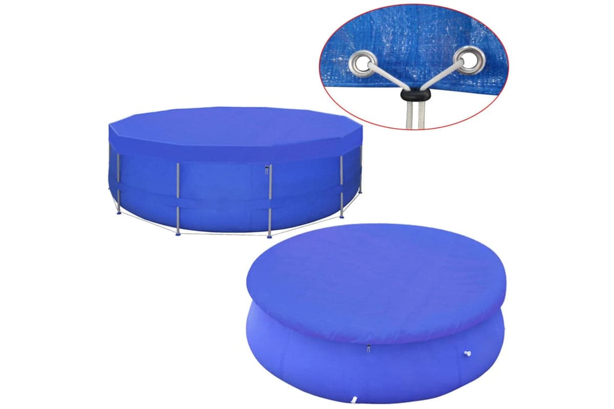Vidaxl 91151 Pool Cover Pe Round 460 Cm