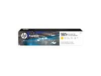 HP - 981Y - Extra High Yield - yellow - original - PageWide - ink cartridge